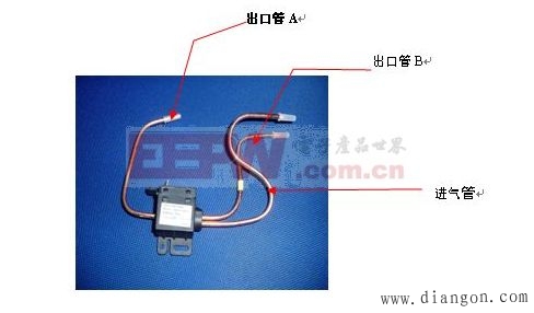 带电磁阀冰箱管路图